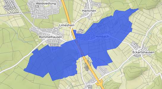 Bodenrichtwertkarte Limeshain Himbach