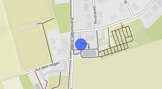 Bodenrichtwertkarte L&ouml;ningen Evenkamp