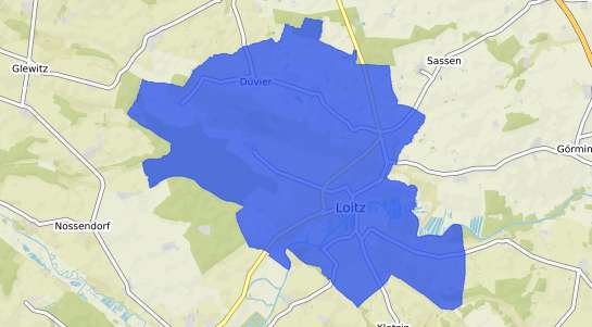 Bodenrichtwertkarte Loitz Loitz