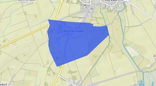 Bodenrichtwertkarte Luckau Wittmannsdorf