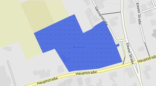 Bodenrichtwertkarte L&uuml;bbecke Blasheim