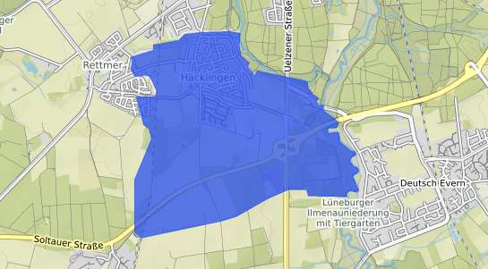 Bodenrichtwertkarte Lüneburg Häcklingen