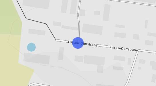 Bodenrichtwertkarte Luessow b. Guestrow L&uuml;ssow