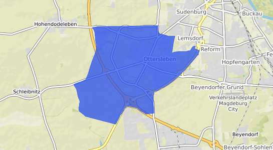 Bodenrichtwertkarte Magdeburg Ottersleben