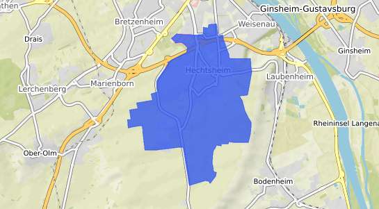 Bodenrichtwertkarte Mainz Hechtsheim