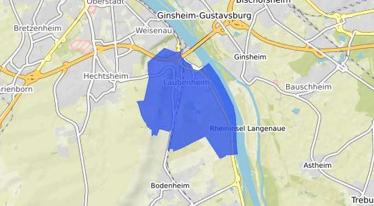 Bodenrichtwertkarte Mainz Laubenheim