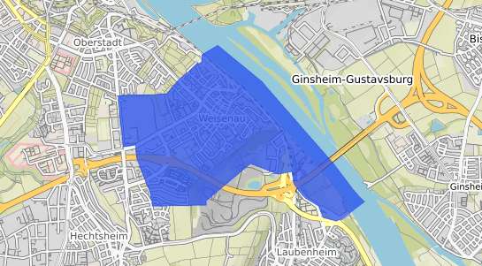 Bodenrichtwertkarte Mainz Weisenau