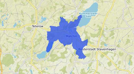 Bodenrichtwertkarte Malchin Malchin