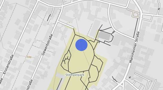 Bodenrichtwertkarte Mannheim Käfertal
