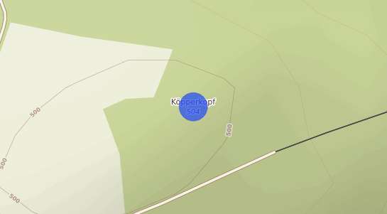 Bodenrichtwertkarte Meschede K&ouml;pperkopf