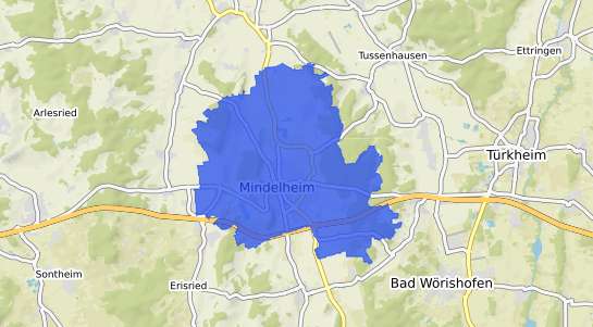 Bodenrichtwertkarte Mindelheim Mindelheim