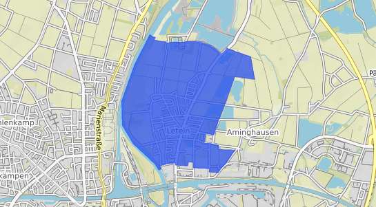 Bodenrichtwertkarte Minden Leteln