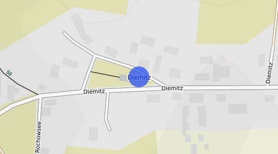 Bodenrichtwertkarte Mirow Diemitz