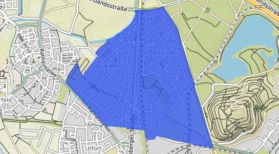 Bodenrichtwertkarte Moers Eick
