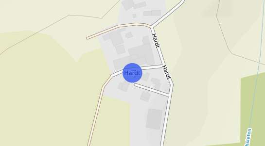 Bodenrichtwertkarte Much Hardt