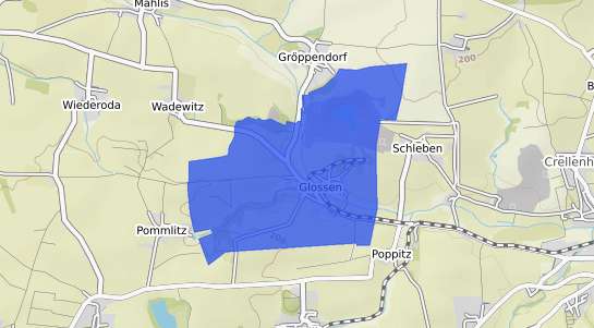 Bodenrichtwert Mügeln Glossen Grundstückspreise 2023