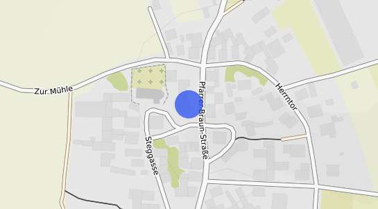 Bodenrichtwertkarte M&uuml;nnerstadt Wermerichshausen