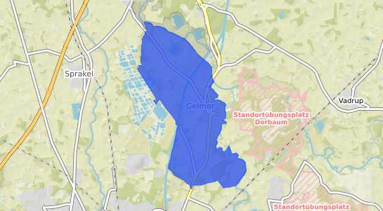 Bodenrichtwertkarte Münster Gelmer