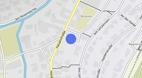 Bodenrichtwertkarte Nagold Iselshausen