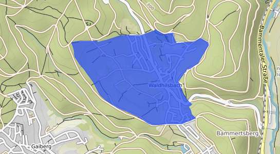 Bodenrichtwertkarte Neckargem&uuml;nd Waldhilsbach