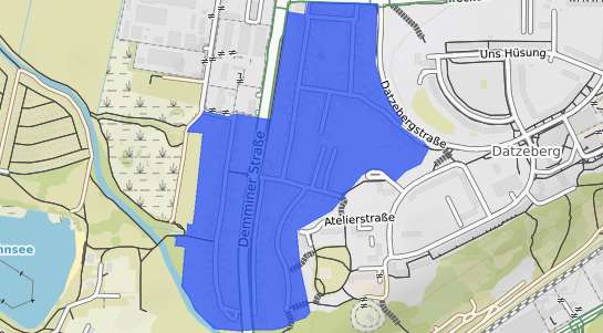 Bodenrichtwertkarte Neubrandenburg Brauereiviertel
