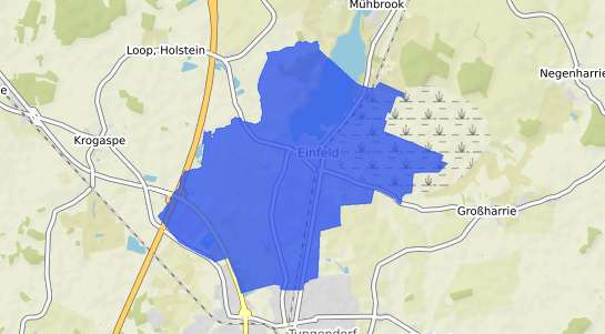 Bodenrichtwertkarte Neum&uuml;nster Einfeld