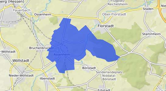 Bodenrichtwertkarte Niddatal Assenheim