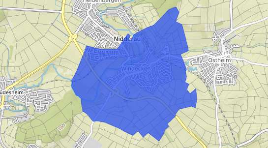 Bodenrichtwertkarte Nidderau Windecken