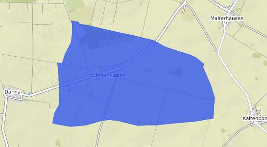 Bodenrichtwertkarte Niederg&ouml;rsdorf Eckmannsdorf