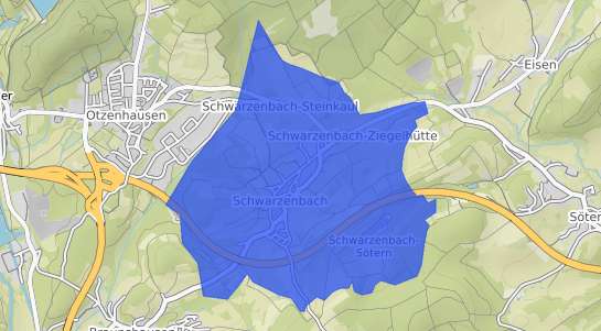 Bodenrichtwertkarte Nonnweiler Schwarzenbach
