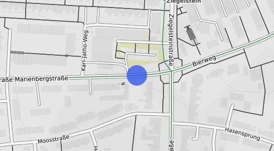 Bodenrichtwertkarte N&uuml;rnberg Marienberg