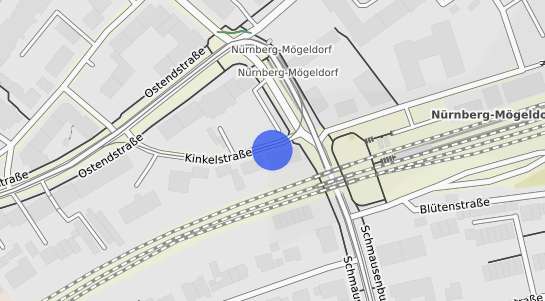 Bodenrichtwertkarte N&uuml;rnberg M&ouml;geldorf