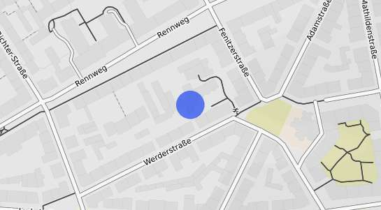 Bodenrichtwertkarte N&uuml;rnberg Rennweg