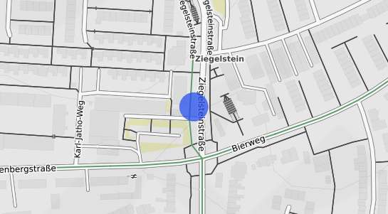 Bodenrichtwertkarte N&uuml;rnberg Ziegelstein