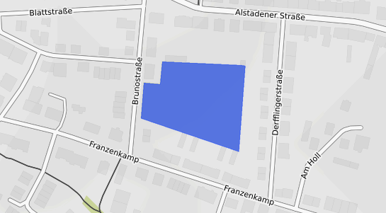 Bodenrichtwertkarte Oberhausen Stadtmitte