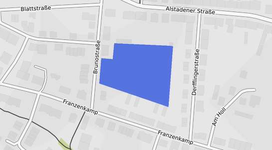 Bodenrichtwertkarte Oberhausen Stadtmitte
