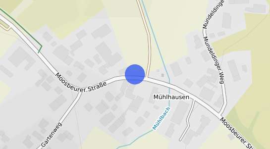 Bodenrichtwertkarte Oberstadion M&uuml;hlhausen