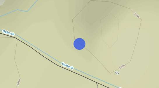 Bodenrichtwertkarte Oberstdorf Oytal