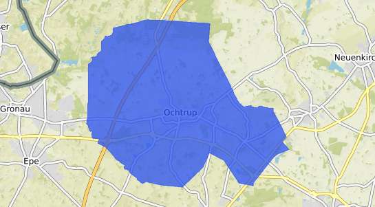 Bodenrichtwertkarte Ochtrup Ochtrup