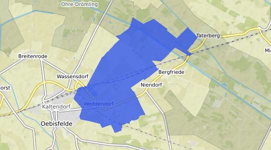 Bodenrichtwertkarte Oebisfelde Weddendorf