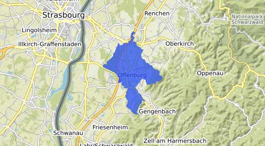 Bodenrichtwertkarte Offenburg Offenburg