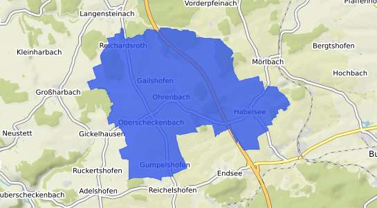 Bodenrichtwertkarte Ohrenbach Ohrenbach