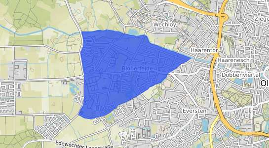 Bodenrichtwertkarte Oldenburg Bloherfelde