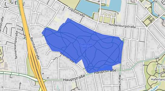 Bodenrichtwertkarte Oldenburg Eversten