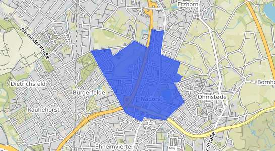 Bodenrichtwertkarte Oldenburg Nadorst