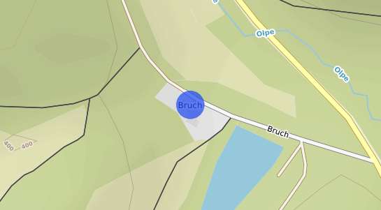 Bodenrichtwertkarte Olpe Bruch