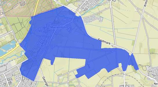 Bodenrichtwertkarte Paderborn Marienloh