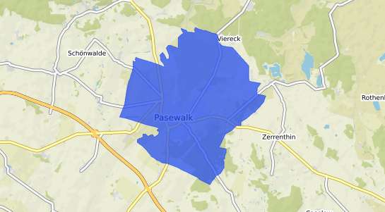 Bodenrichtwertkarte Pasewalk Pasewalk