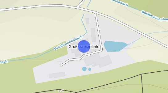 Bodenrichtwertkarte Pegnitz Grosskrausm&uuml;hle