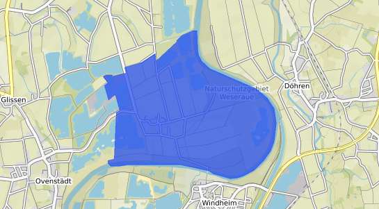Bodenrichtwertkarte Petershagen H&auml;vern